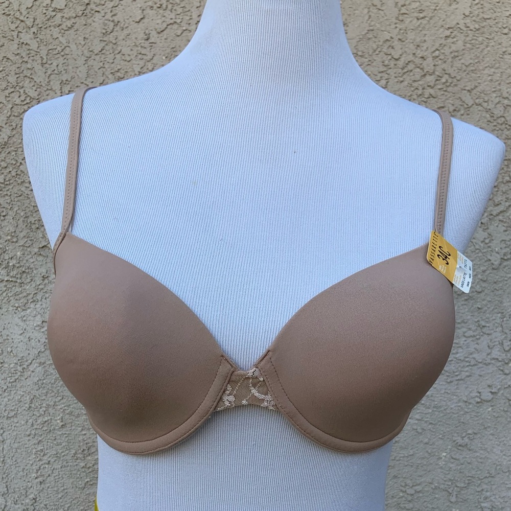 NWT Vassarette Tan 34C Bra